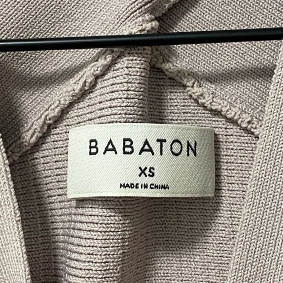 Aritzia Babaton Sculpt Knit Criss Cross Cropped Halter Tank Size XS - Picture 8 of 9